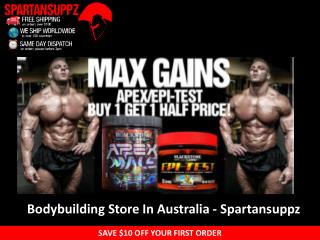 Bodybuilding Store In Australia - Spartansuppz