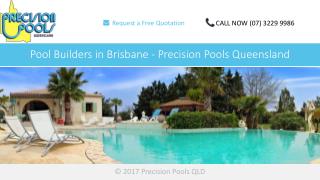 Pool Builders in Brisbane - Precision Pools Queensland