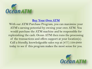 ATM Solutions by Ocean ATM