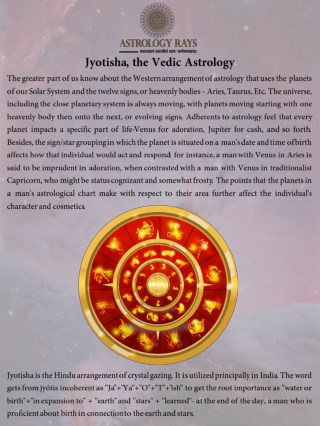 Jyotisha, the Vedic Astrology