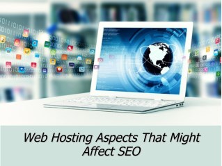 Web hosting aspects that might affect SEO
