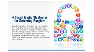 Social Media Strategies for Deterring Burgalrs