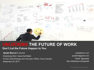 Unlocking the Future of Work: Don’t Let the Future Happen to You