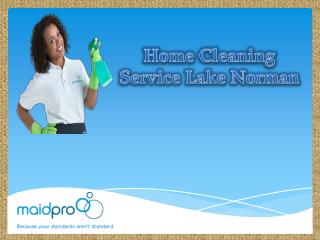 Home Cleaning Service Lake Norman