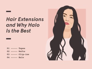 Hair Extensions and Why Halo is the Best