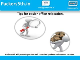 Packers5th.in Office relocation tips