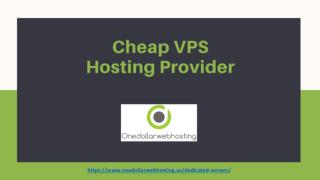 Cheap VPS Hosting Provider