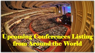 Upcoming Conferences Listing from Around the World