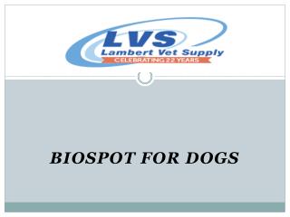 Biospot for Dogs