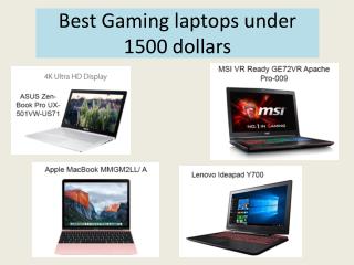 Top picked laptop under 1500 dollars