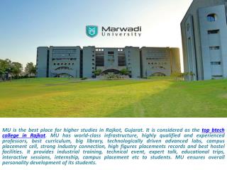 Top Btech College in Rajkot