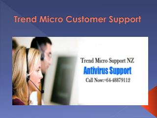 Trend Micro Customer Support Number 6448879112