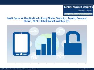 Multi Factor Authentication Market share, applications, segmentations & Forecast by 2024