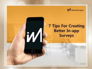 7 Tips for Creating Better In-app Surveys
