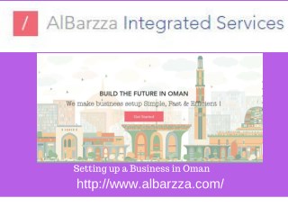Setting up a Business in Oman