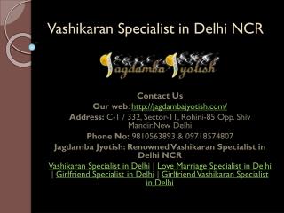 Vashikaran Specialist in Delhi NCR
