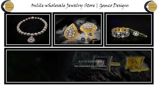 Indian Diamond Jewellery Online on Gemco Designs
