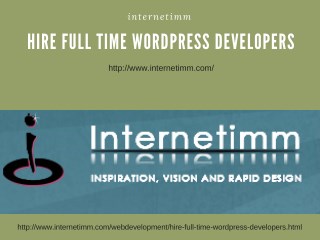 Hire Full Time Wordpress Developers
