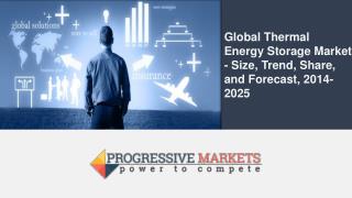 Global Thermal Energy Storage Market - Size, Trend, Share, Opportunity Analysis, and Forecast, 2014–2025