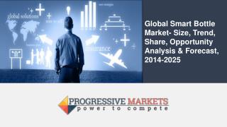 Global Smart Bottle Market- Size, Trend, Share, Opportunity Analysis & Forecast, 2014-2025