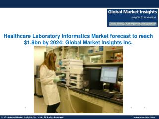 Healthcare Laboratory Informatics Market to grow at 9.5% from 2017 to 2024