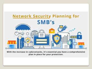 network security planning, network security SMB