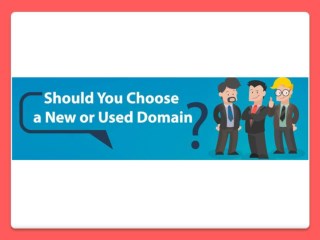 Should You Choose a New or Used Domain?