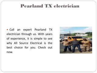 Electrical company in Houston, TX