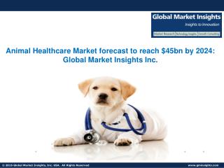Animal Healthcare Market to grow at 4% CAGR from 2016 to 2024