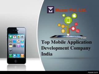 Top Mobile applications development company India