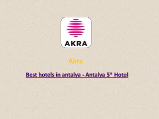 Best hotels in muratpasa - Akra