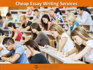 Essay writing services cheap