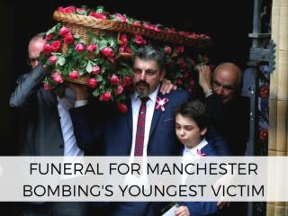 Funeral of youngest Manchester victim Saffie takes place