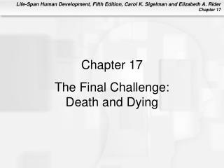 Essay On Death And Dying
