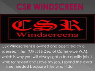 Professional Windscreen Repair or Replacement Services.pptx