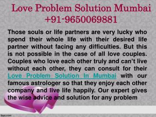 Love Problem Solution In Mumbai | 9650069881