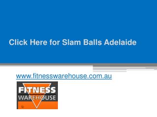 Click Here for Slam Balls Adelaide - www.fitnesswarehouse.com.au