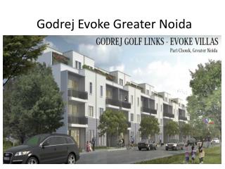 Godrej Evoke Greater Noida – Launch Phase 2