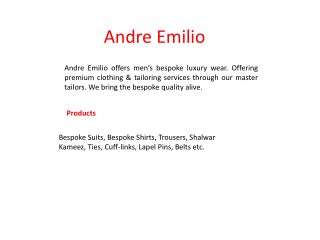 By Online Shirts - Andre Emilio
