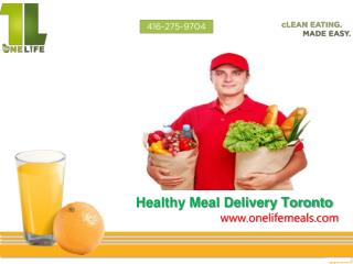Healthy Meal Delivery Toronto