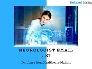 Neurologist Mailing List