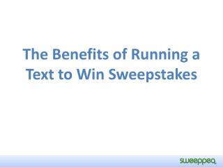 Text to win