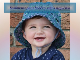 Sombreros para bebés y niños pequeños
