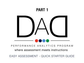 Explore the iPad App DAD for Educational Assessment in Real Time