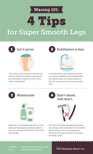 Waxing 101 - 4 Tips for Super Smooth Legs