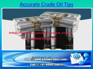 Crude Oil Tips