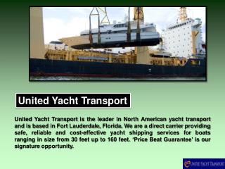 Yacht Shipping Costs and Other Important Factors