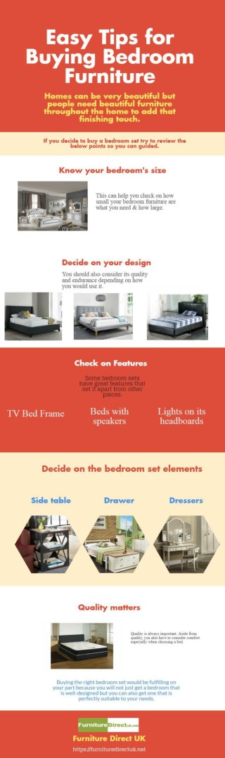 Easy Tips for Buying Bedroom Furniture