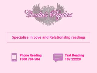 Specialise in Love and Relationship readings