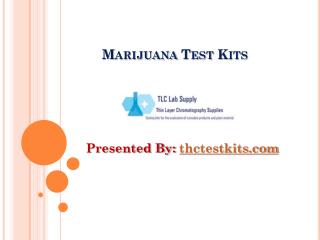 Marijuana Test Kits